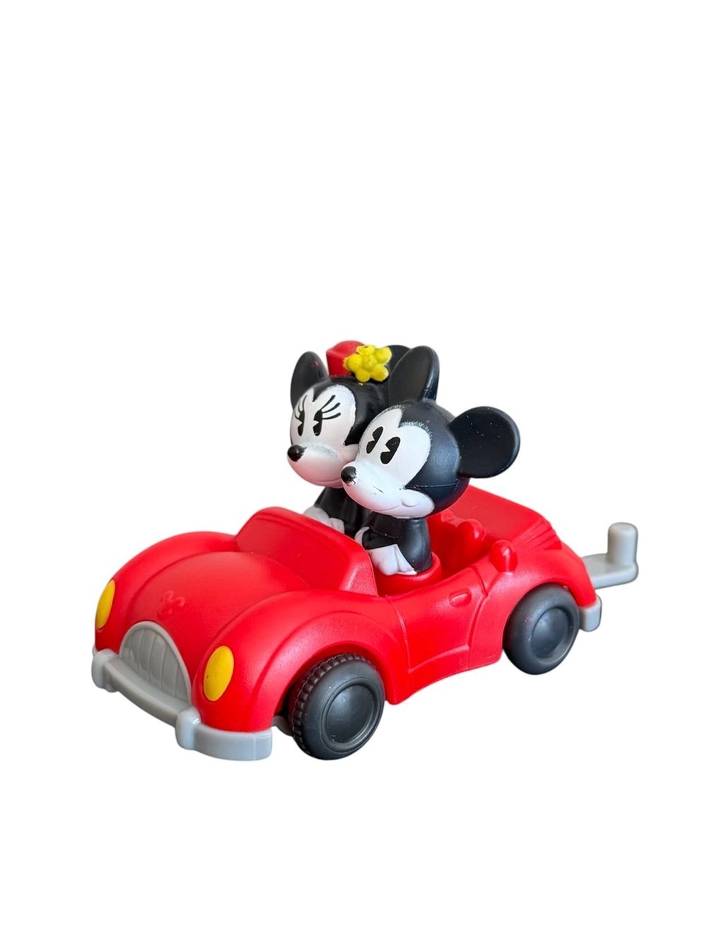 McDonald’s Disney Mickey & Minnie Runaway Railway Red Car Toy 2020 Wobble Shake